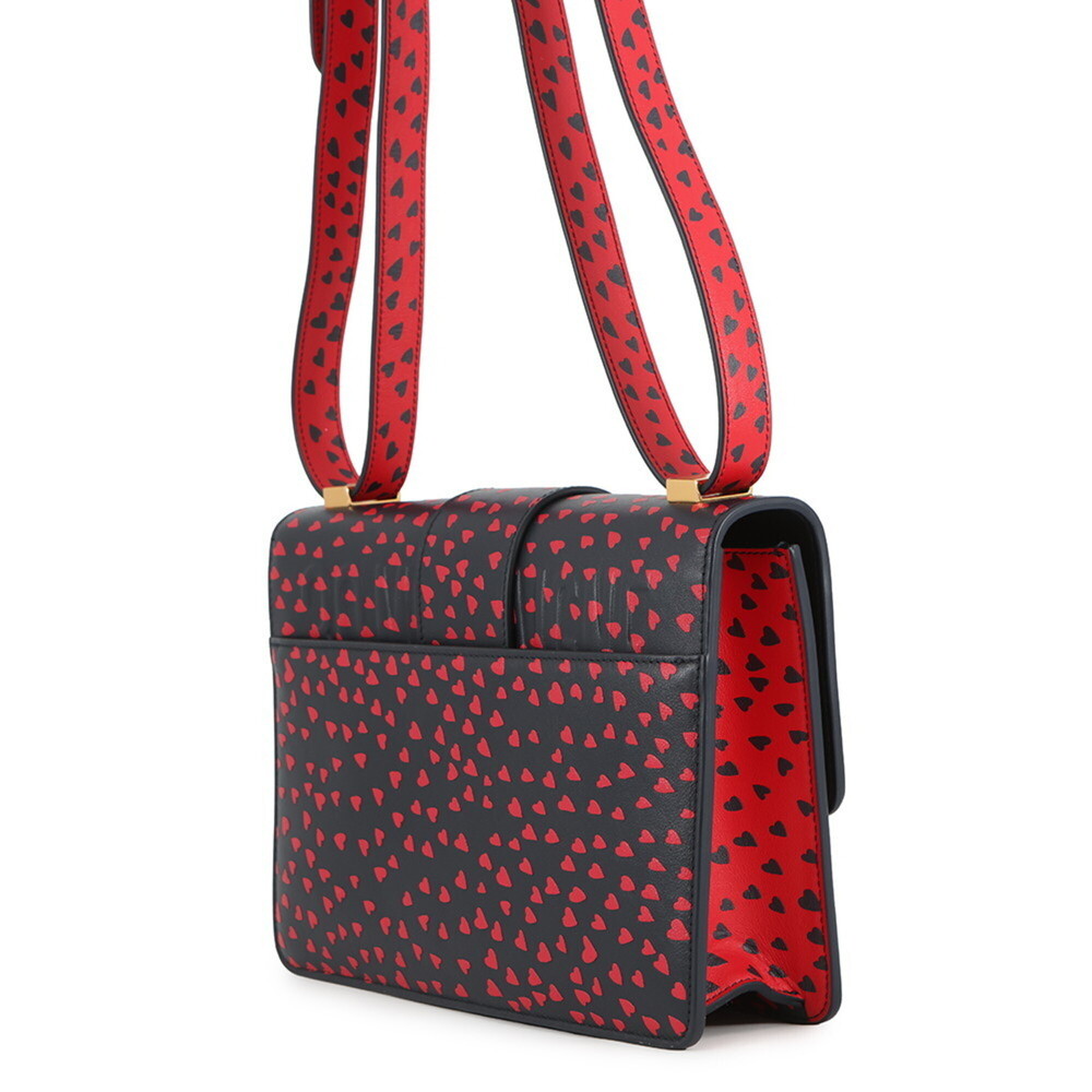 CHRISTIAN DIOR Red Heart Shoulder Bag - Picture 2 of 14